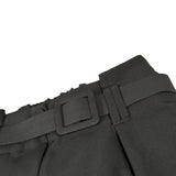 Lu Lu By Miss Grant Pantalone tinta unita Modello A Palazzo Nero per Bambina LL3519 NERO LU LU BY MISS GRANT 