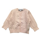 TARTINE ET CHOCOLAT cardigan tinta unita con ricami Rosa per Neonata TY18001 ROSA TARTINE ET CHOCOLAT 