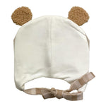 MARLU' cappello tinta unita con orecchie Bianco per Neonato IB6173 BIANCO MARLU' 