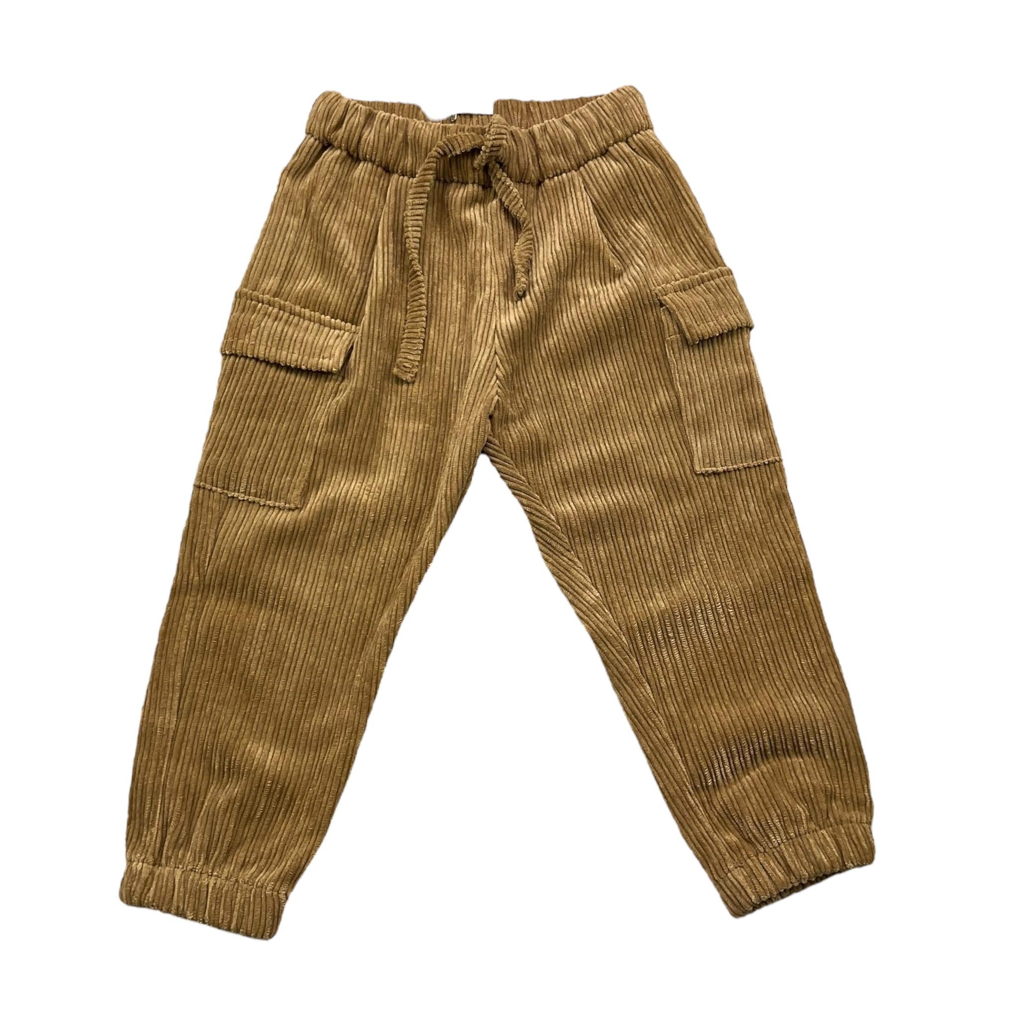 NANAN pantalone tinta unita cn elastico in vita Cammello per Neonato I2213624BE CAMMELLO NANAN 