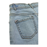 Trussardi Gonna In Denim Tinta Unita con Girovita Regolabile per Bambina TGP26020GO AZZURRO TRUSSARDI 