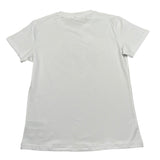 Manila Grace T-Shirt Girocollo Tinta Unita con Stampa per Bambina MG2661 BIANCO MANILA GRACE 