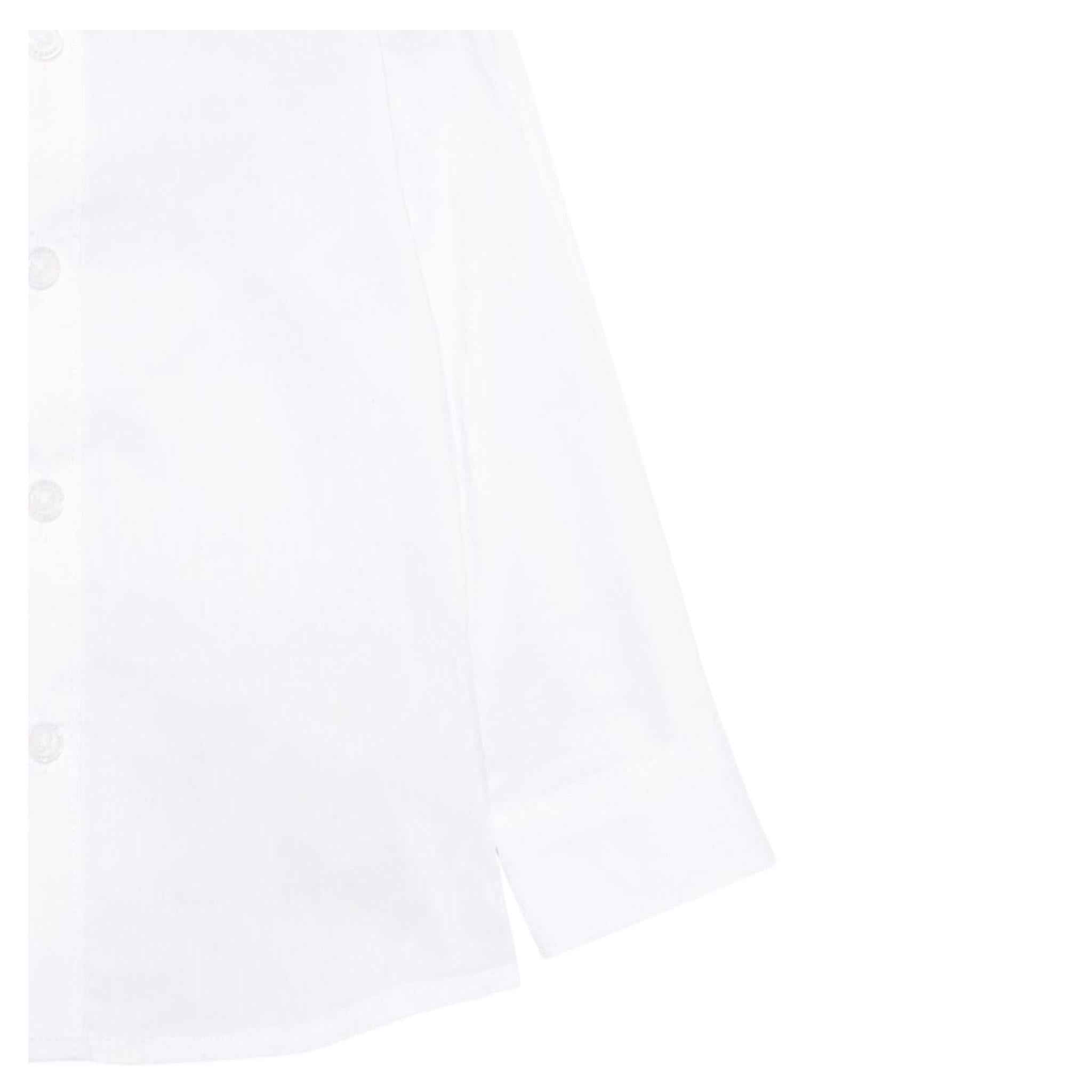 Trussardi Camicia Tinta Unita con Logo per Neonato TIP25091CAN BIANCO TRUSSARDI 