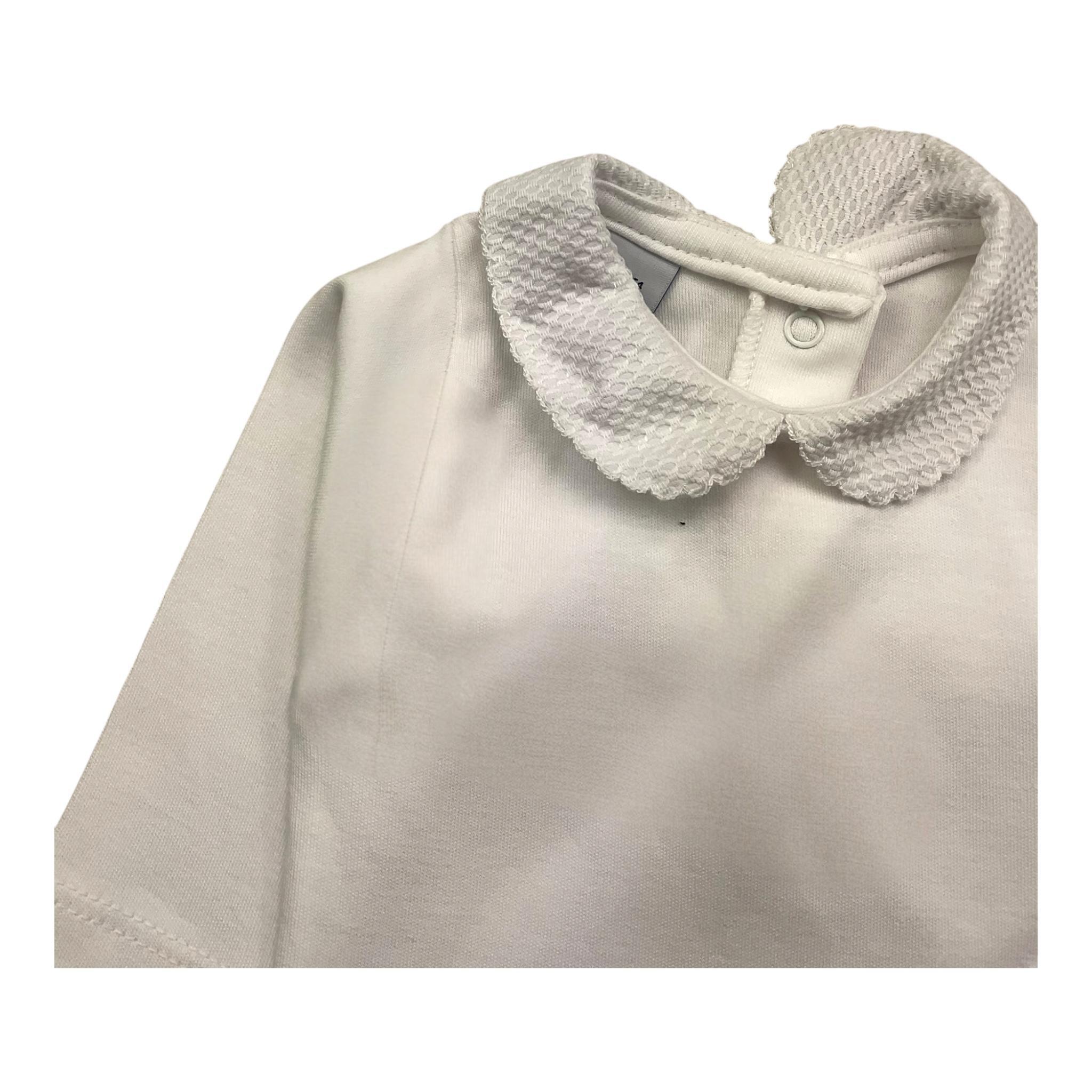 BABIDU body manica lunga tinta unita Bianco per Neonato BODY3 BIANCO BABIDU 