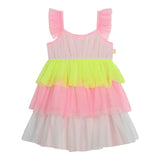 Billieblush Multicolor Tulle Sleeveless Dress for Baby Girl