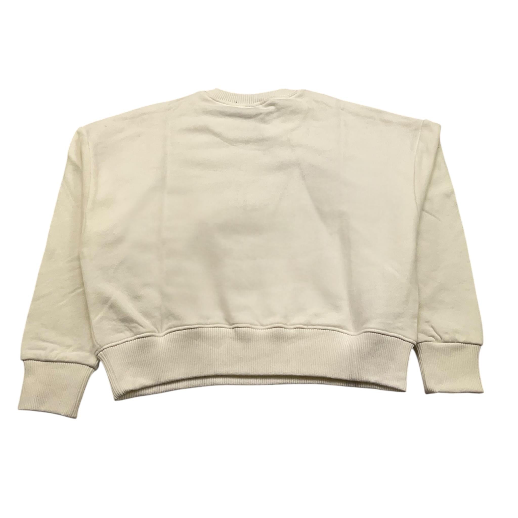 DIXIE felpa chiusa girocollo tinta unita Bianco per Bambina LB40040G42 BIANCO DIXIE 