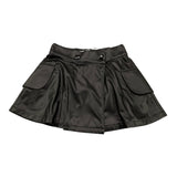 PHILOSOPHY gonna tinta unita in ecopelle Nero per Bambina PJGO71 NERO PHILOSOPHY 