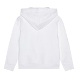 Marni Felpa Chiusa con Cappuccio Tinta Unita con Logo per Bambino M01407 BIANCO MARNI 