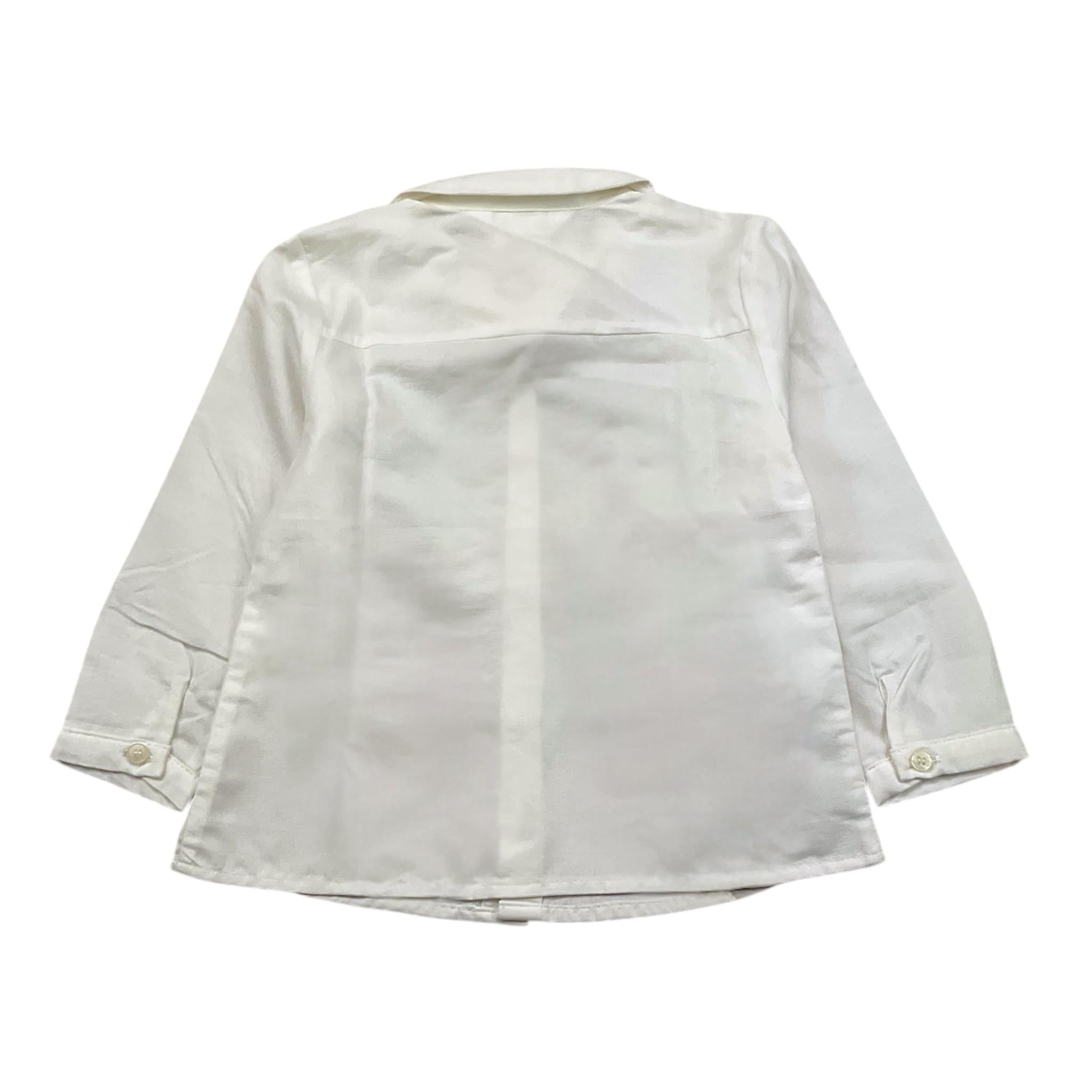 MAYORAL camicia tinta unita manica lunga Bianco per Neonato 1182 BIANCO MAYORAL 