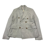 Pype Jacket Solid Color with Striped Pattern Grey for Boys
