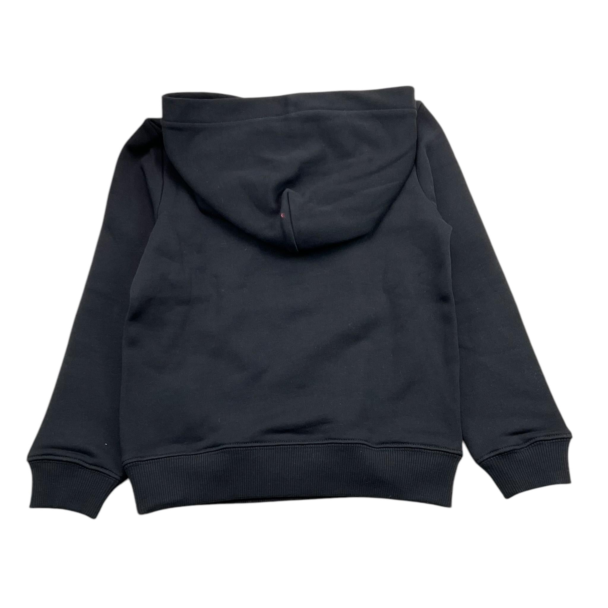 CALVIN KLEIN felpa tinta unita con cappuccio e stampa Nero per Bambino U00679J NERO CALVIN KLEIN 