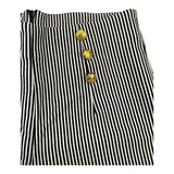 Gaelle Short Striped Pattern Black/White for Girls