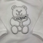 GUESS tutina tinta unita gircollo Bianco per Neonata H3YW02J1314 BIANCO GUESS 