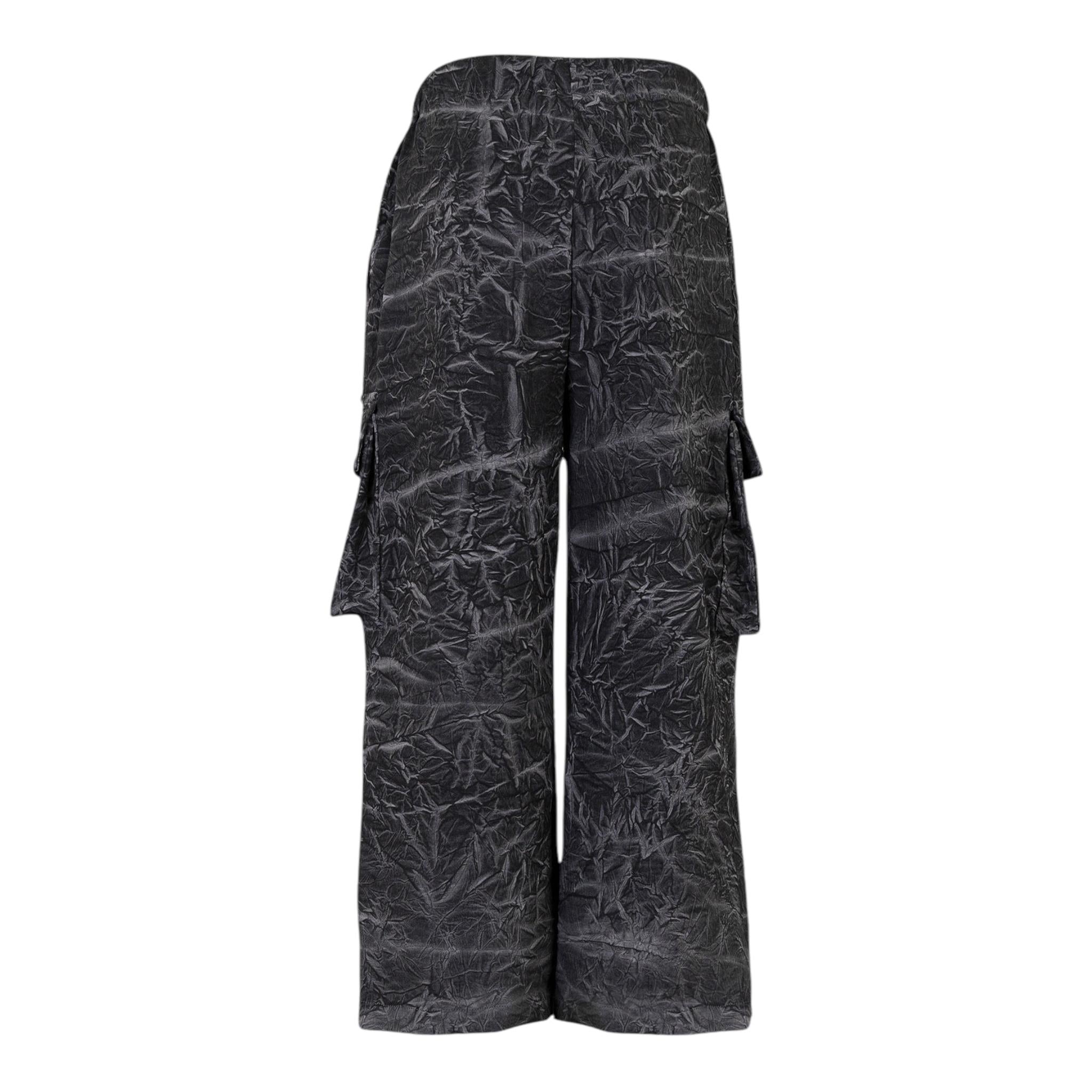 DOU DOU pantalone con elastico in vita stampa fantasia Nero per Bambina DV6Q10 NERO DOU DOU 