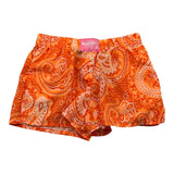 F**K Short Tinta Unita con Fantasia per Bambina FJ241632X10 ARANCIONE F**K 