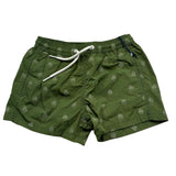 Saint Barth Costume Stampa Fantasia per Bambino PATM0002PATMOS VERDE SAINT BARTH 