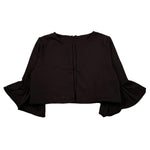 Please Coprispalle Tinta Unita  per Bambina LG25042G49 NERO PLEASE 