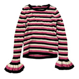 LIU JO maglia fantasia a righe Multicolor per Bambina KF4144 MULTICOLOR LIU JO 