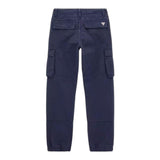 GUESS pantalone tinta unita con tasconi Blu per Bambino L3YB04WE1L0 BLU GUESS 