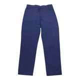 Cesare Paciotti Solid Color Pants With Elastic Waist Blue For Newborn