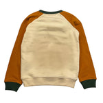 TRUSSARDI felpa chiusa girocollo tinta unita con maniche in contrasto Panna per Bambino TBA245070FE PANNA TRUSSARDI 