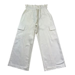 Just Cavalli Pantalone Tinta Unita Modello Palazzo per Bambina JGP26199PA PANNA JUST CAVALLI 