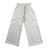 Just Cavalli Pantalone Tinta Unita Modello Palazzo per Bambina JGP26199PA PANNA JUST CAVALLI 