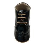 BABY WALKER scarpina tinta unita lucida Nero per Neonato 1089 NERO BABY WALKER 