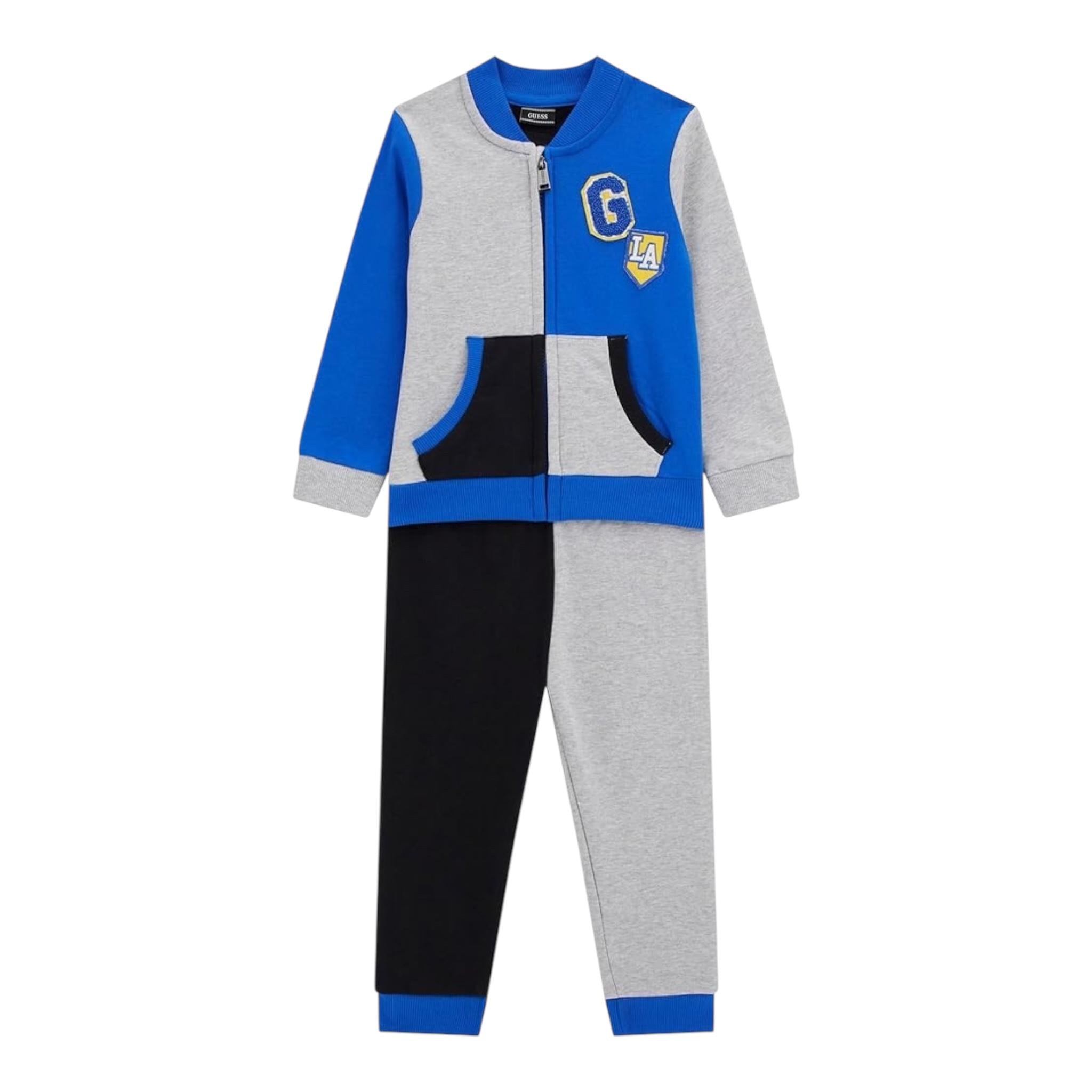 GUESS completo 2 pezzi felpa-pantalone Multicolor per Bambino N4YG06KA6R3 MULTICOLOR GUESS 