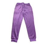 Juicy Couture Completo Felpa-Pantalone Tinta Unita con Brillantini per Bambina JBX6494 VIOLA JUICY COUTURE 