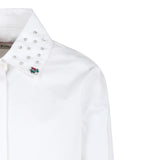 Pinko Camicia Manica Lunga tinta unita Bianco per Bambina F3PIJGSI262 BIANCO PINKO 