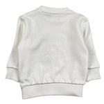 John Richmond Felpa Chiusa Girocollo Tinta Unita con Logo per Neonato RIP26036FE BIANCO JOHN RICHMOND 
