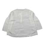 Il Gufo Camicia Manica Lunga Tinta Unita per Bambina P25CL253L6006 PANNA IL GUFO 