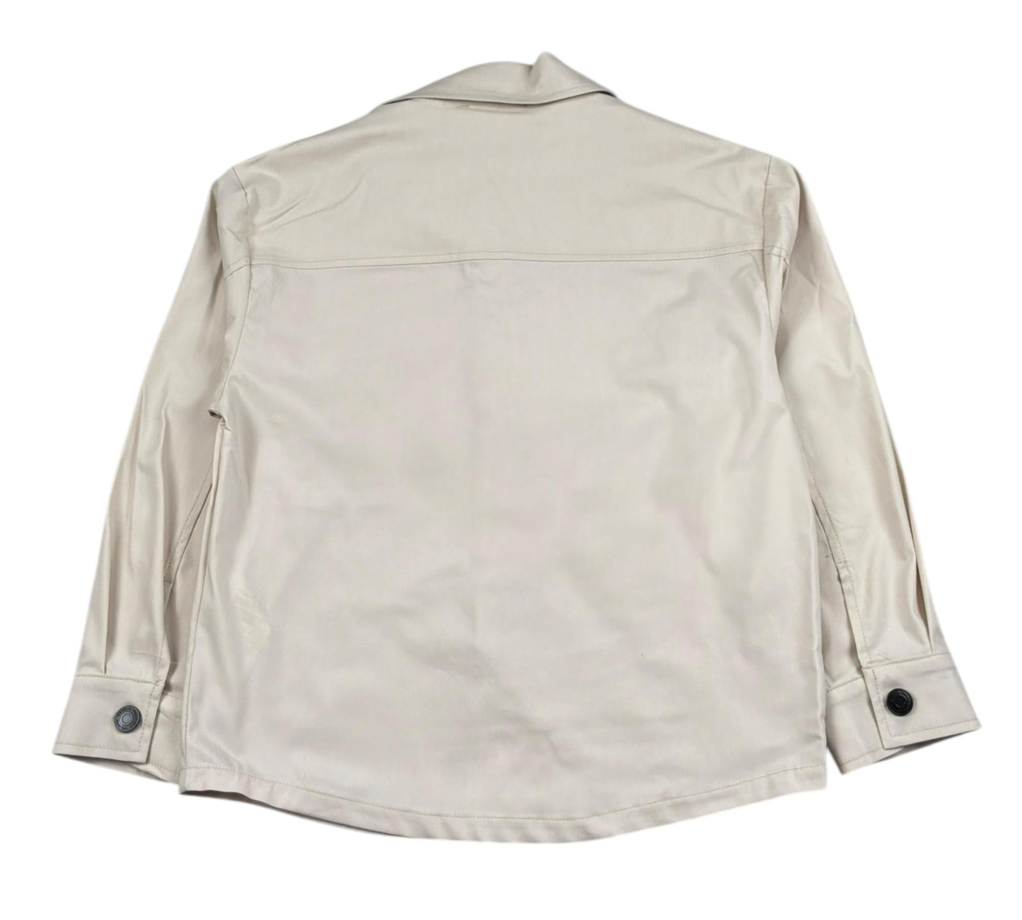 Paolo Pecora Camicia Manica Lunga Tinta Unita per Bambino P4327 SABBIA PAOLO PECORA 