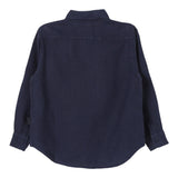 Aspesi Plain Shirt With Buttons And Pocket Blue For Boys