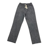 Cesare Paciotti Solid Color Trousers With Elastic Waistband Blue For Boys
