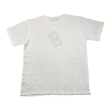 Manuel Ritz Cream Solid Color Crew Neck T-Shirt For Boys
