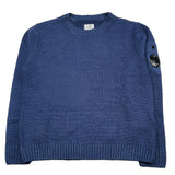 C.P. COMPANY maglia girocollo tinta unita Blu per Bambino CUW00A BLU C.P. COMPANY 