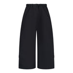 Marc Ellis Pantalone Tinta Unita Modello A Palazzo per Bambina JMJPT16475 NERO MARC ELLIS 