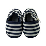 Nanan Newborn Espadrilles Blue Striped Pattern For Newborn