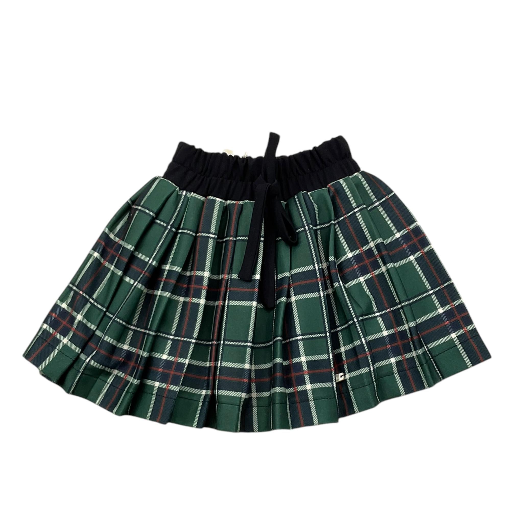 LE BEBE' gonna fantasia scozzese con elastico in vita Verde per Neonata LBG6059 VERDE LE BEBE' 
