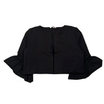 Please Coprispalle Tinta Unita per Bambina LG25042G73 NERO PLEASE 