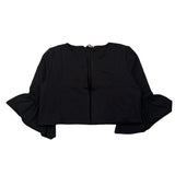 Please Coprispalle Tinta Unita per Bambina LG25042G73 NERO PLEASE 