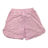 Hinnominate Solid Color Shorts With Elastic Waist Pink For Girls