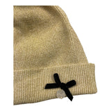 LIU JO cappello tinta unita con pon pon Oro per Bambina HF4080X ORO LIU JO 