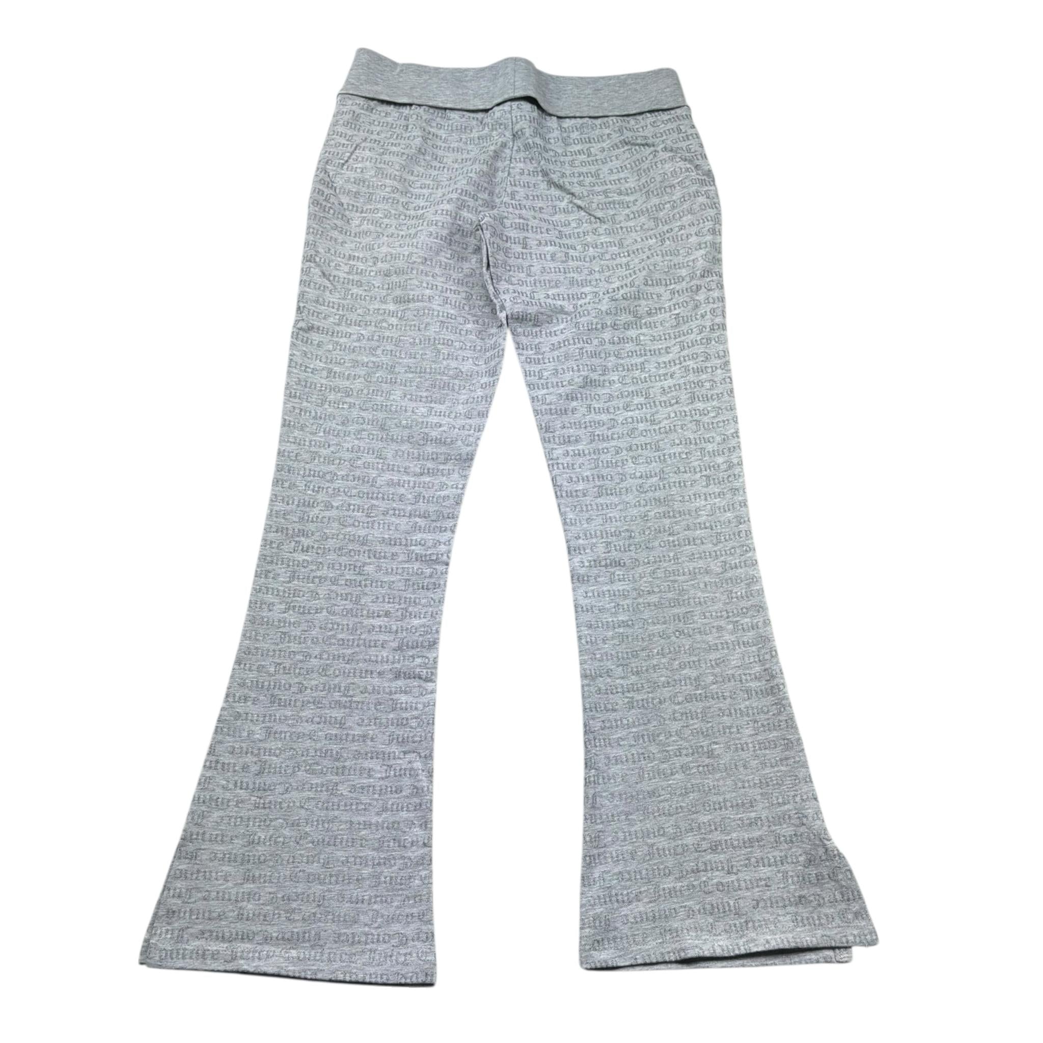 Juicy Couture Pantalone Tinta Unita con Stampa per Bambina JBX6622 GRIGIO JUICY COUTURE 