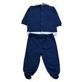 Cesare Paciotti Completo 2 Pezzi Shirt-Ghettina Tinta Unita per Neonato CPP5101N BLU CESARE PACIOTTI 