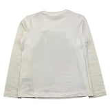 TO be too shirt girocollo tinta unita con stampa in contrasto Bianco per Bambino TFBF24T665 BIANCO TO be too 
