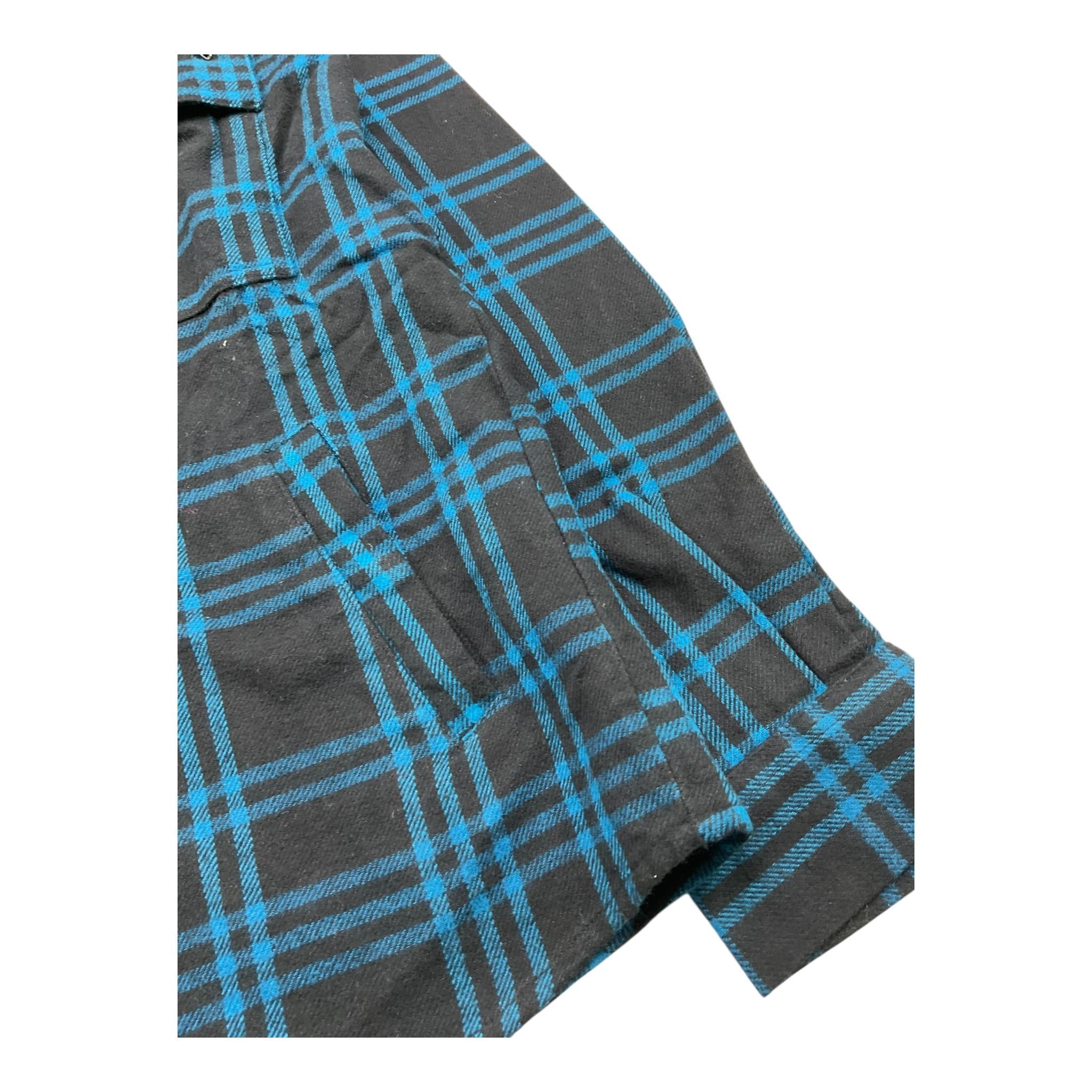 ANTONY MORATO camicia tinta unita con cappuccio e fantasia a righe Nero per Bambino MKSL00259 NERO ANTONY MORATO 