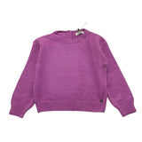 DIXIE maglia tinta unita girocollo Viola per Bambina NB16230G67 VIOLA DIXIE 